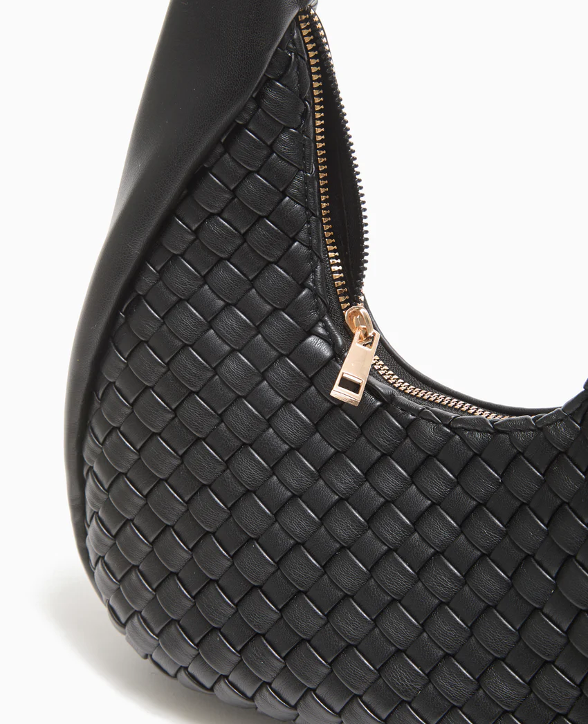 Pimkie Sac demi-lune en simili tressé
