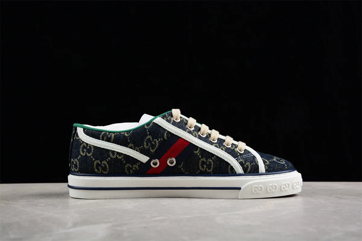 Gucci Tennis 1977 Denim GG Print - Sneaker Replica Workshop