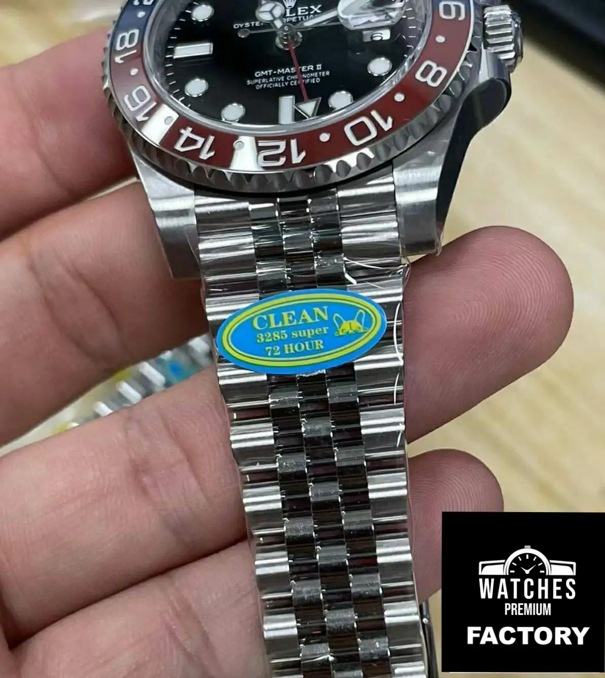 Rolex GMT Master II M126710BLRO-0001 Clean Factory V3 Black Dial