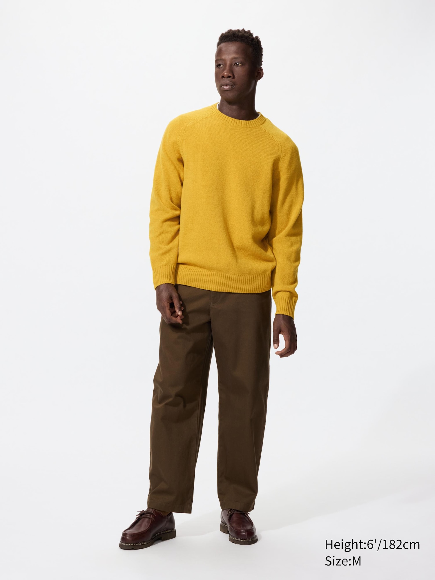 100% Lambswool Crew Neck Sweater