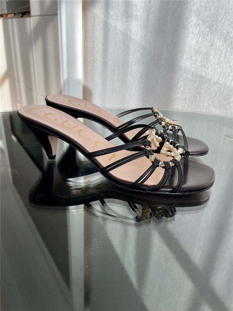 gucci new crystal embellished sandals and slippers - Sneaker Replica Workshop
