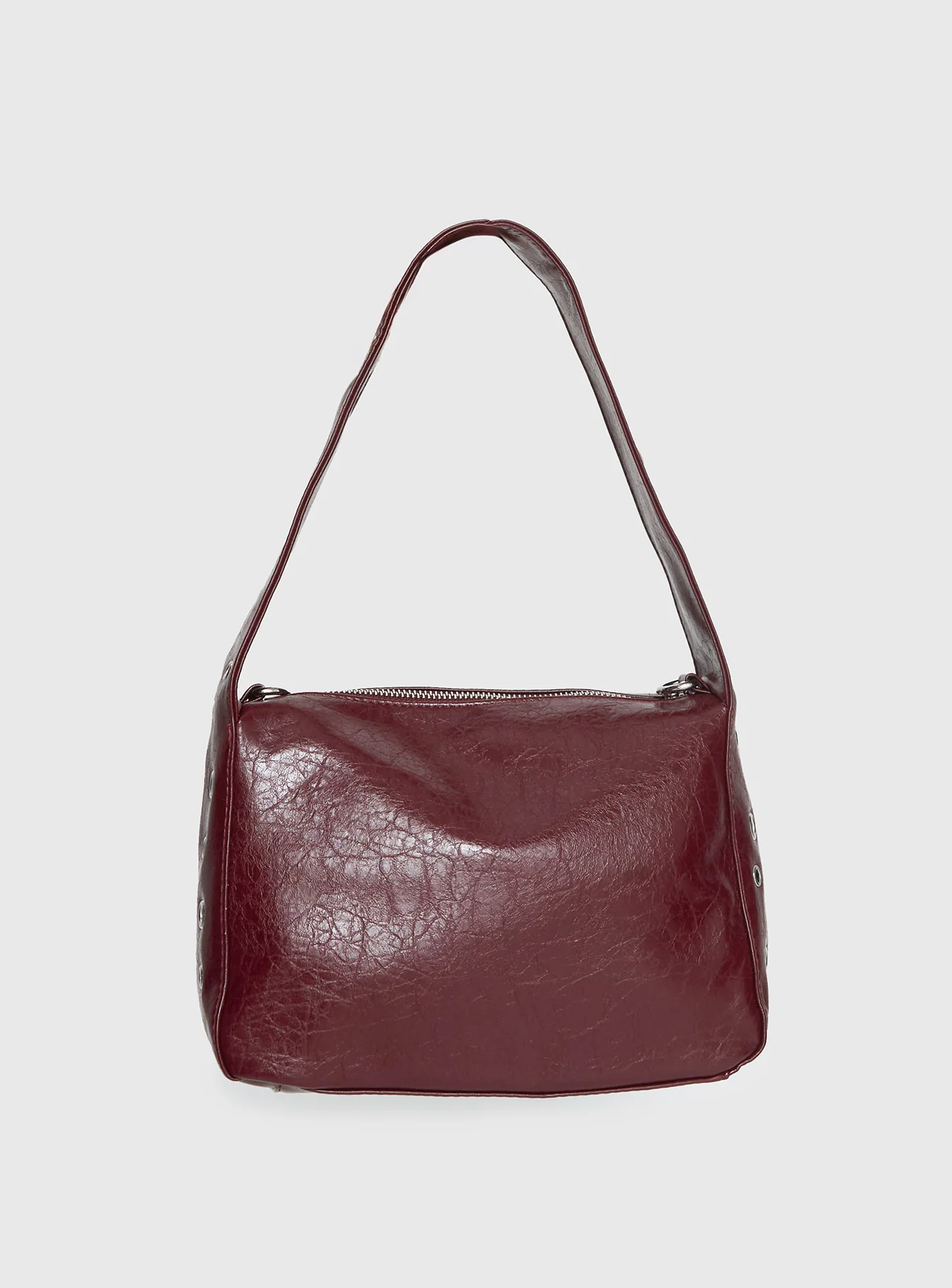 Dream Came True Eyelet Shoulder Bag Cherry