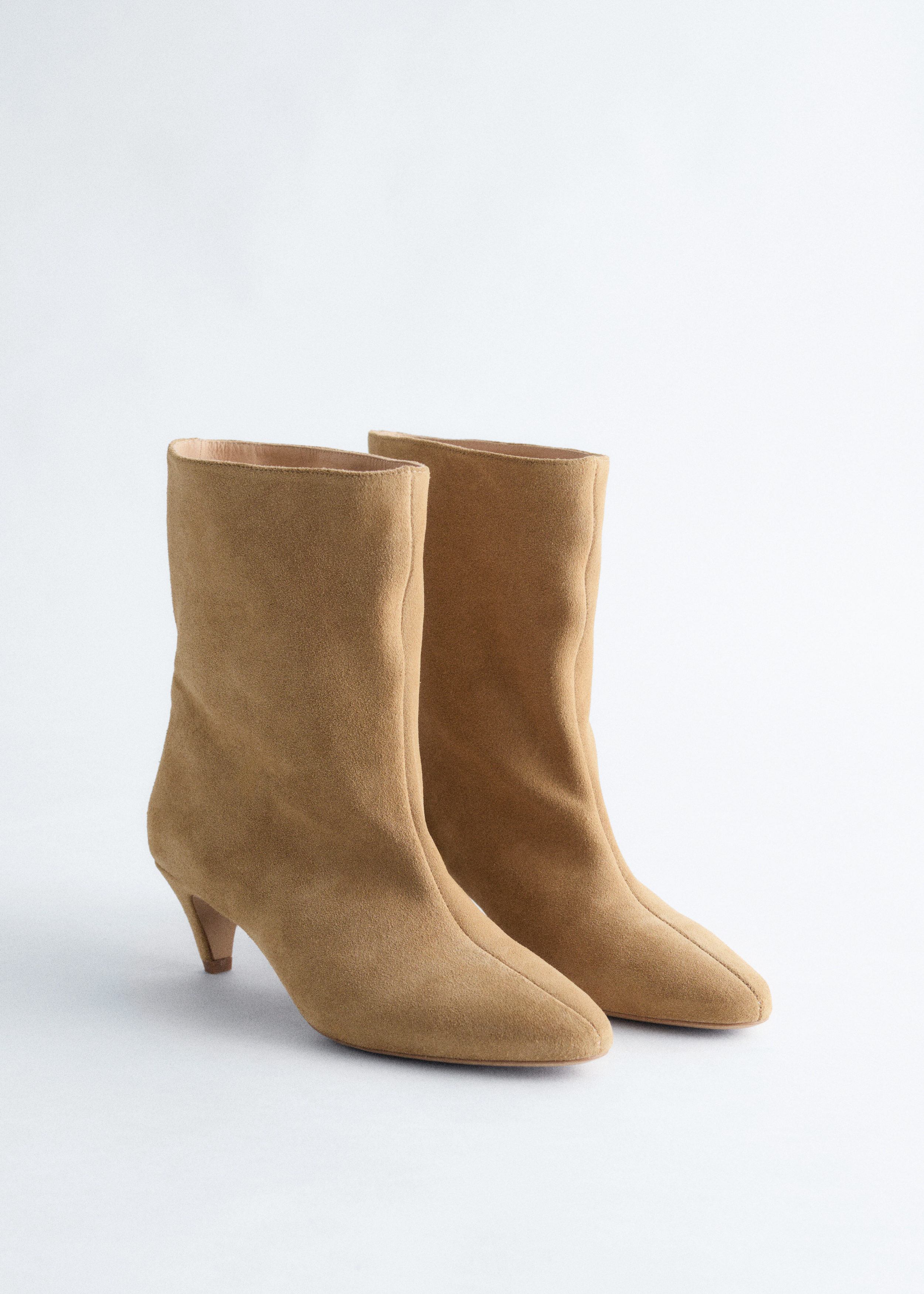 & Other Stories WIDE-SHAFT ANKLE BOOTS