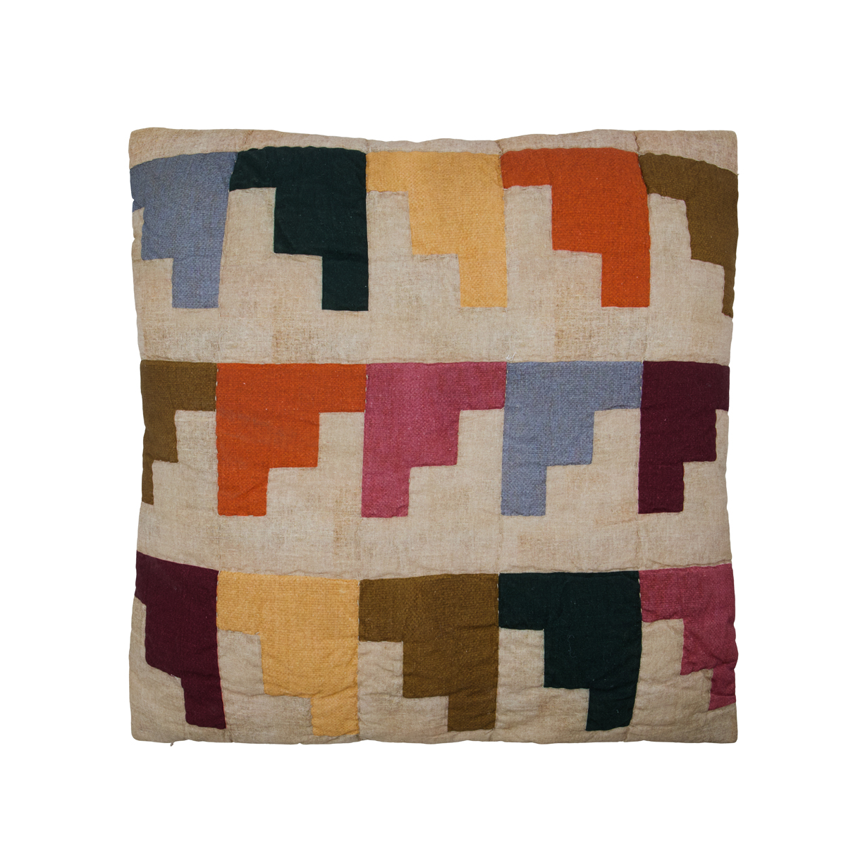 Sierkussen Block Multi 50x50cm