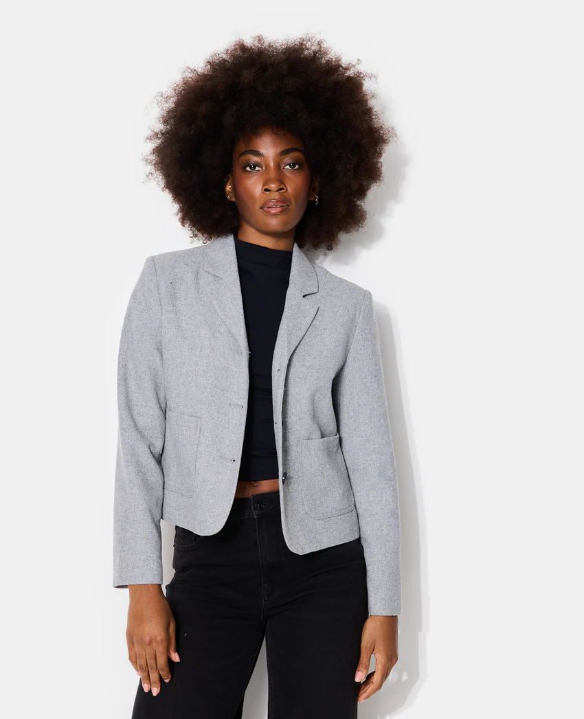 Pimkie Veste blazer cintrée avec laine