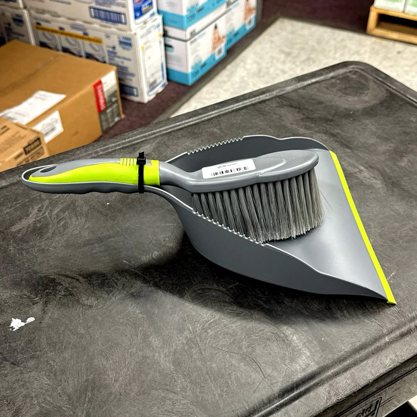MaxiRough® Brush and Dust Pan Combo - Victorias Cleaning and Janitor