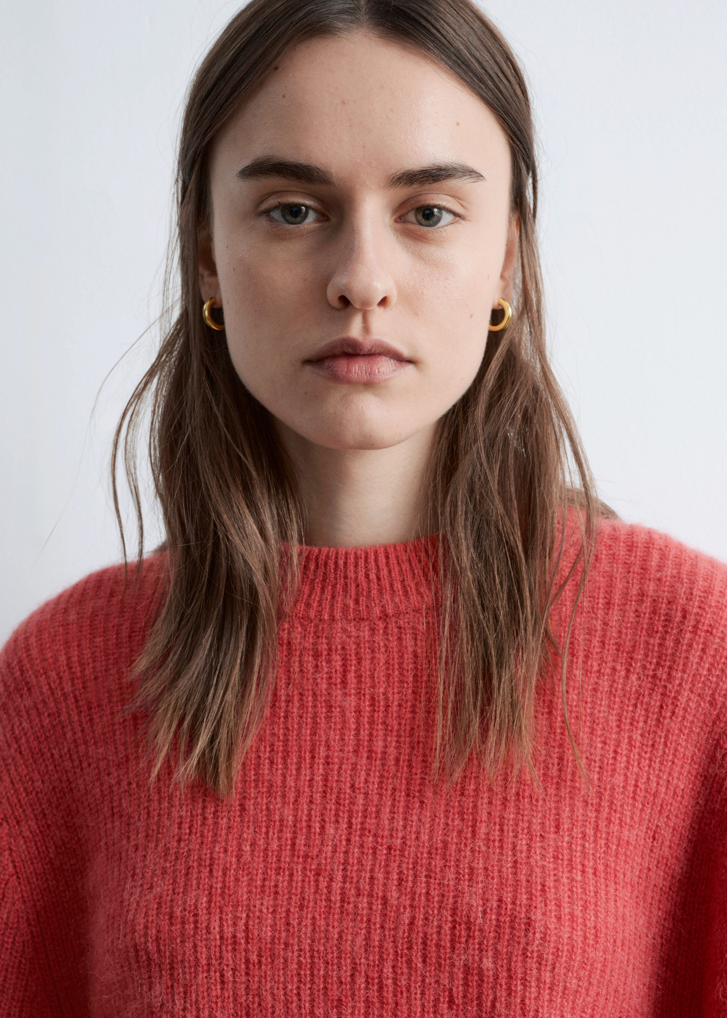 & Other Stories ALPACA-BLEND BALLOON-SLEEVE JUMPER