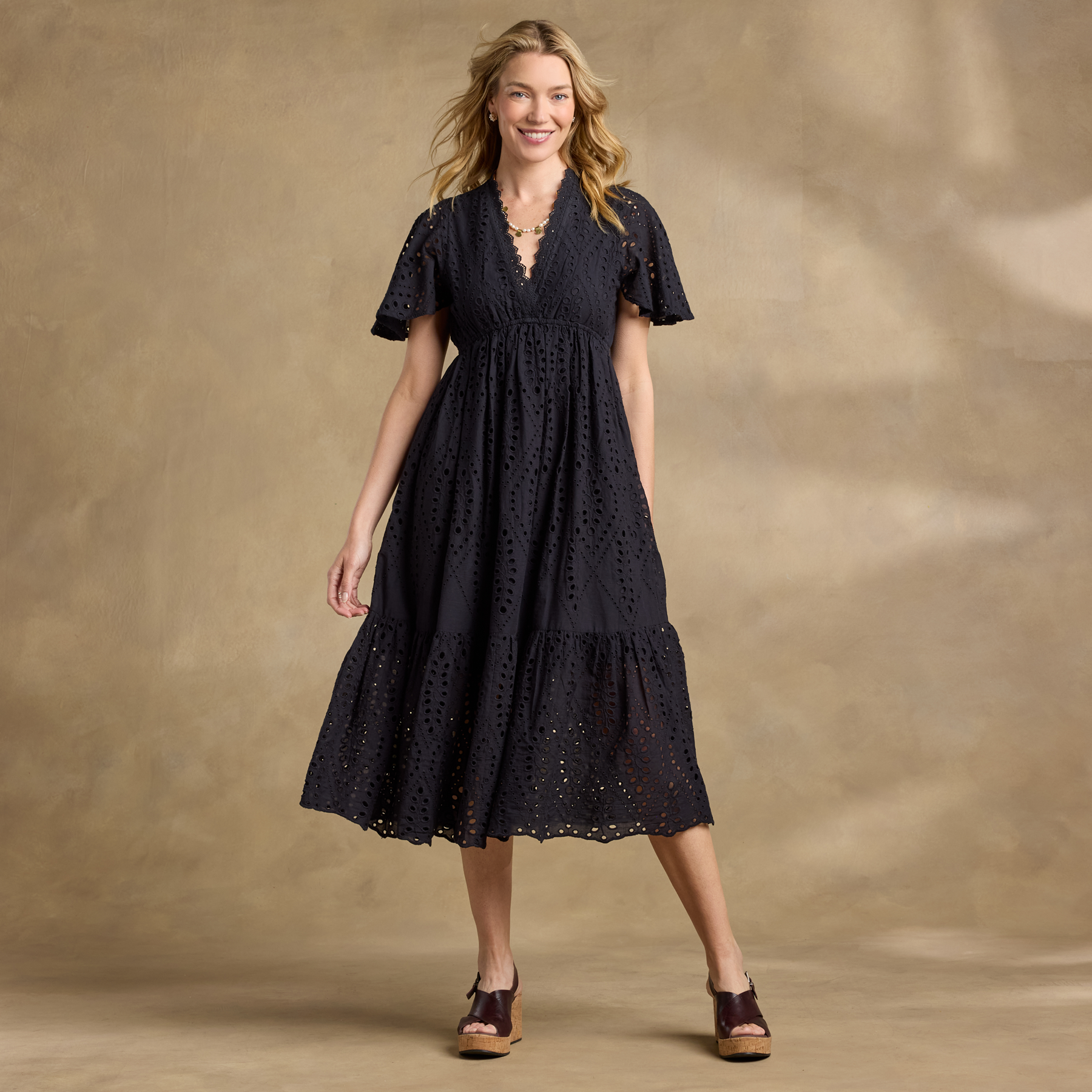 Avellino Eyelet Dress - Sundance Living