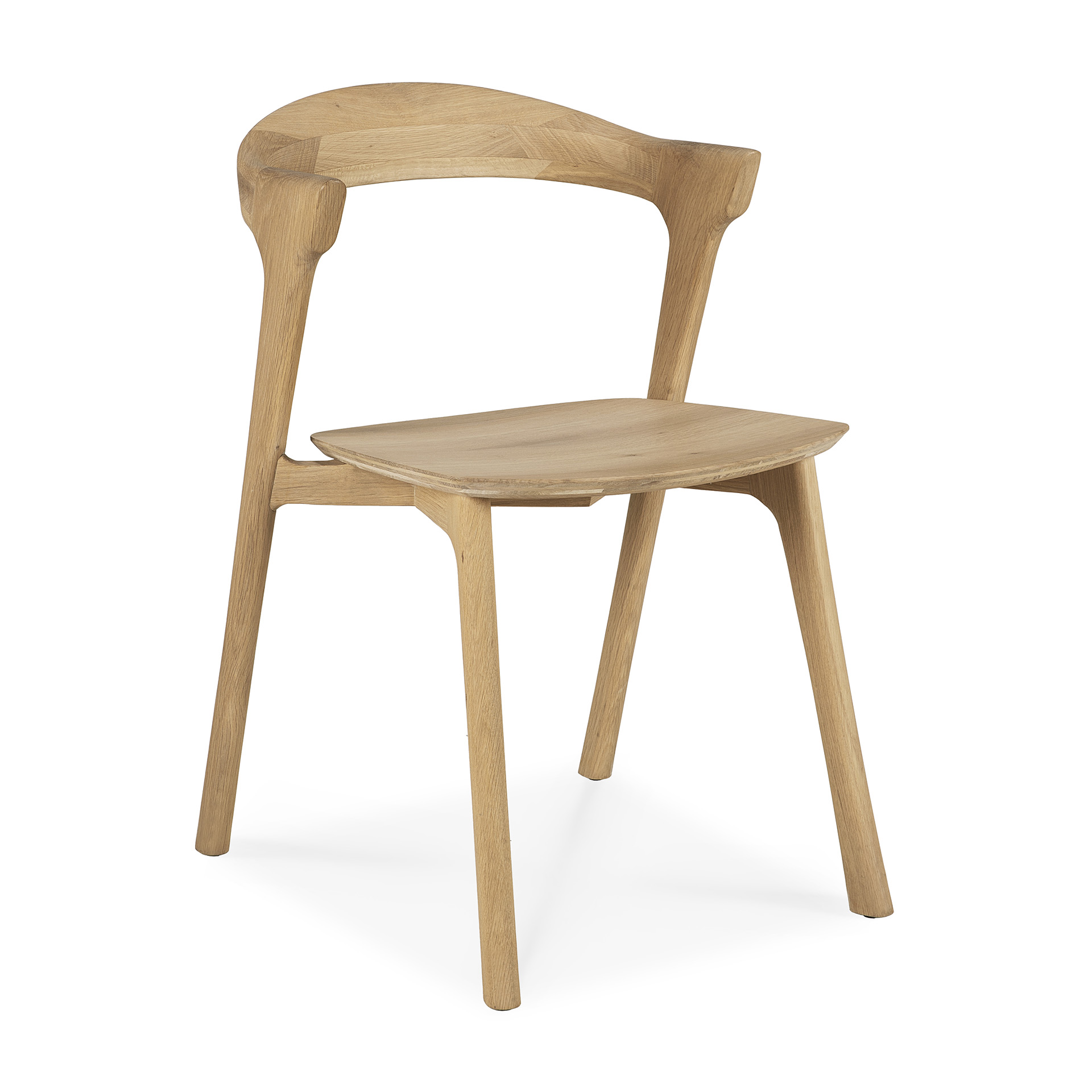 Bok stoel - eiken - gelakt
