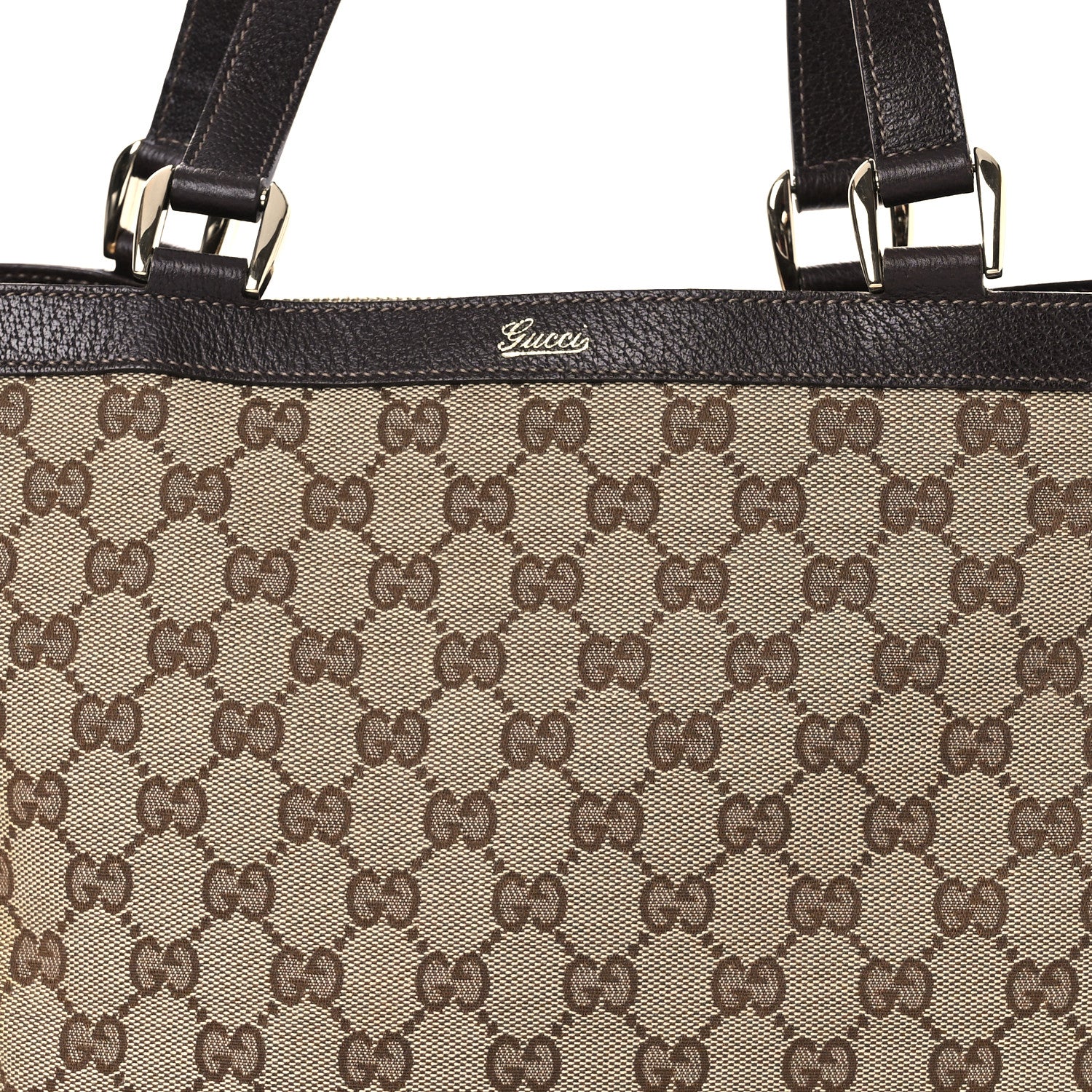 Monogram Medium Abbey Tote  Brown - Top Club