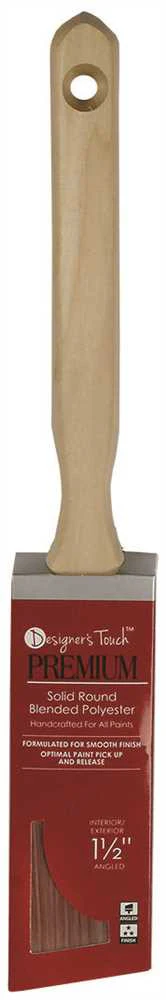 Designer Touch&trade; Premium Poly Sash Brush, 1-1-2 In. - CPC Painting, Inc.