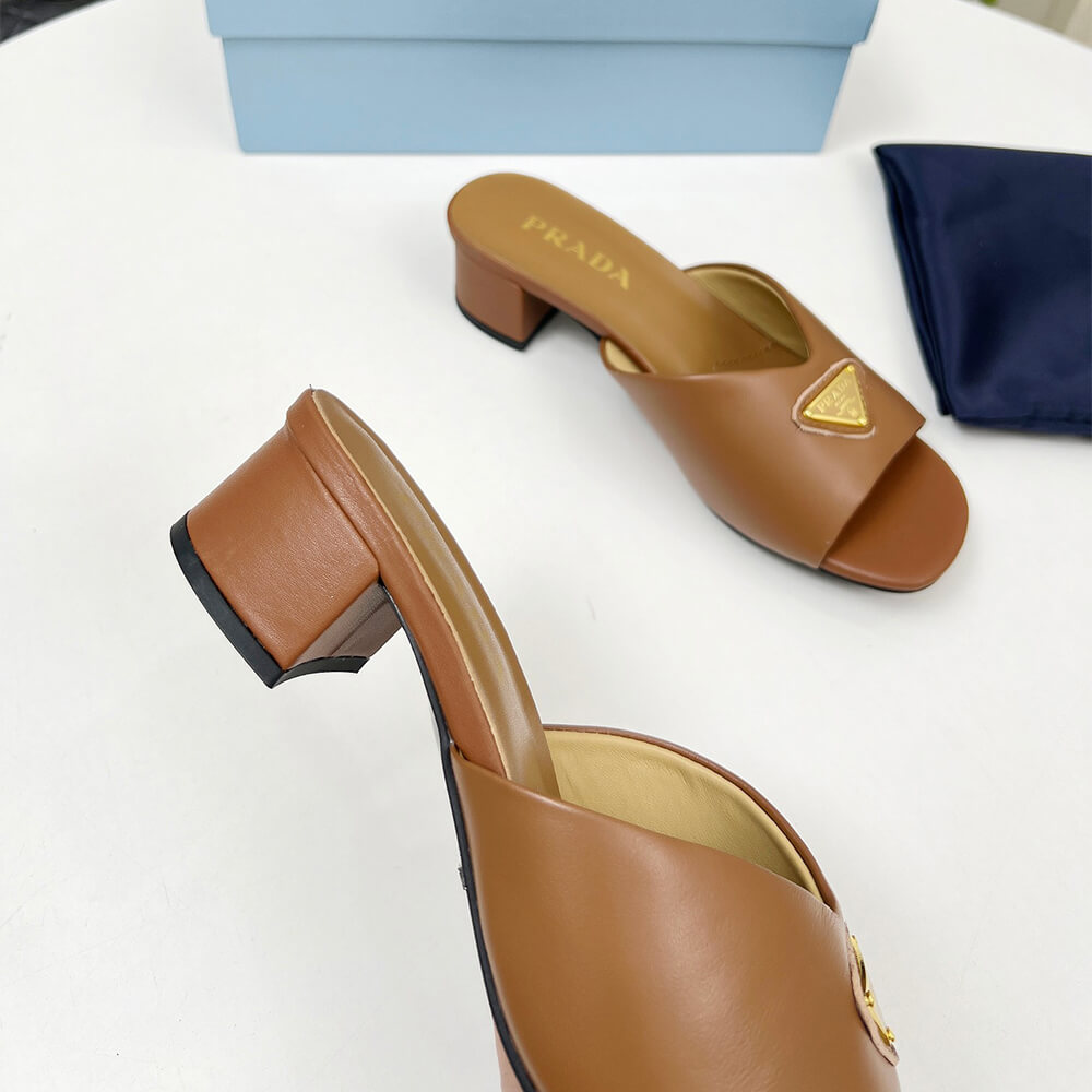 Prada Padded nappa leather sandals - Top Club