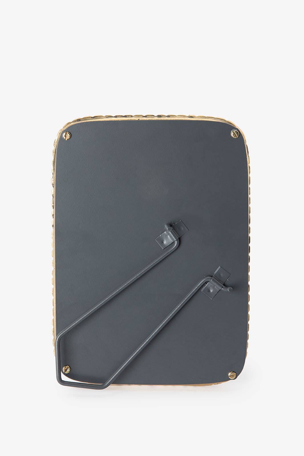 Roze scalloped enamel fotolijst