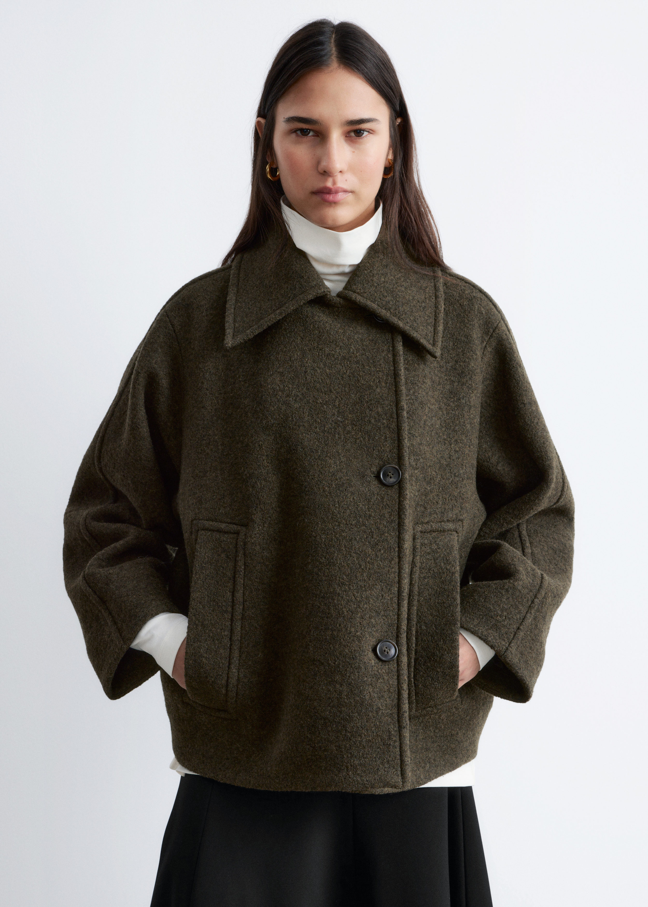 & Other Stories OVERSIZED WOOL JACKET
