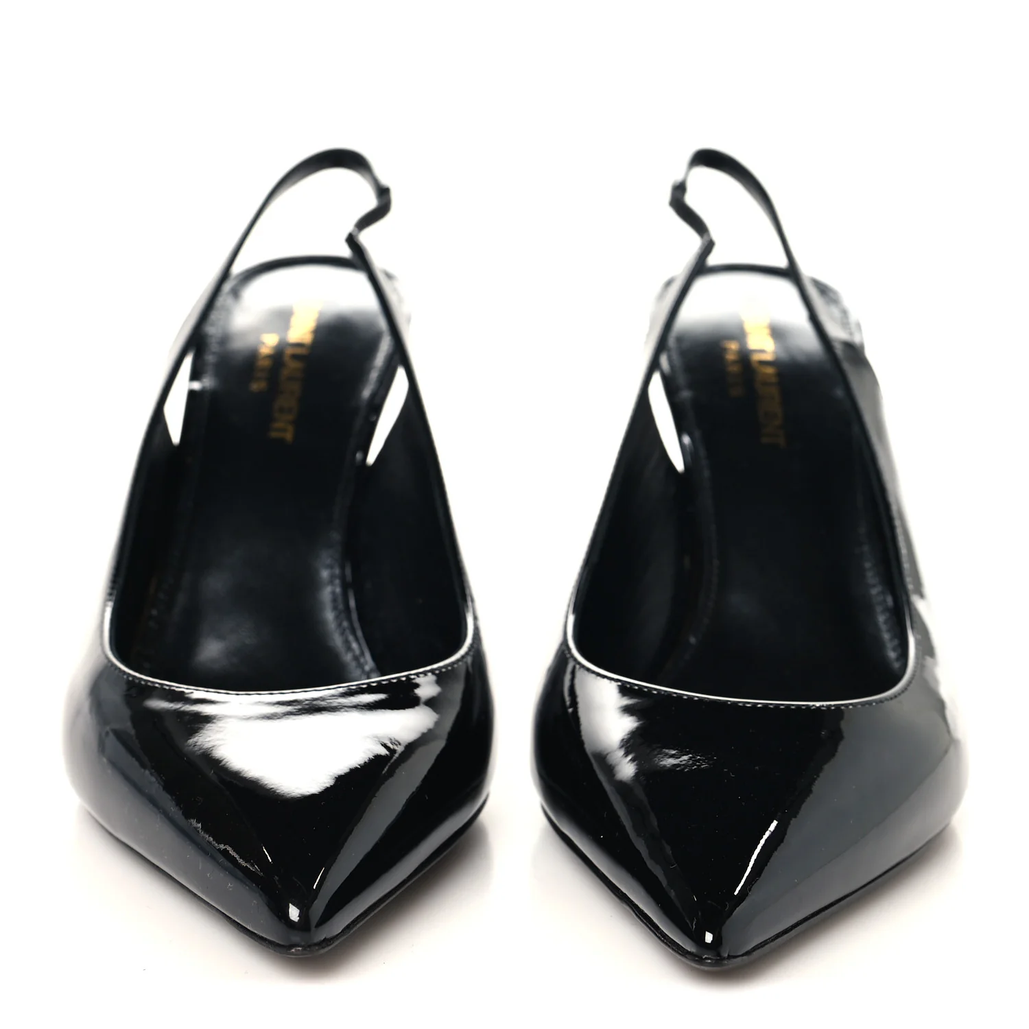 Patent Opyum 110 Slingback Pumps 38 Black - Top Club