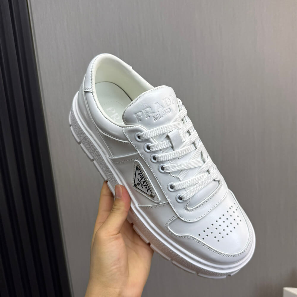 Prada Leather Sneakers - Top Club