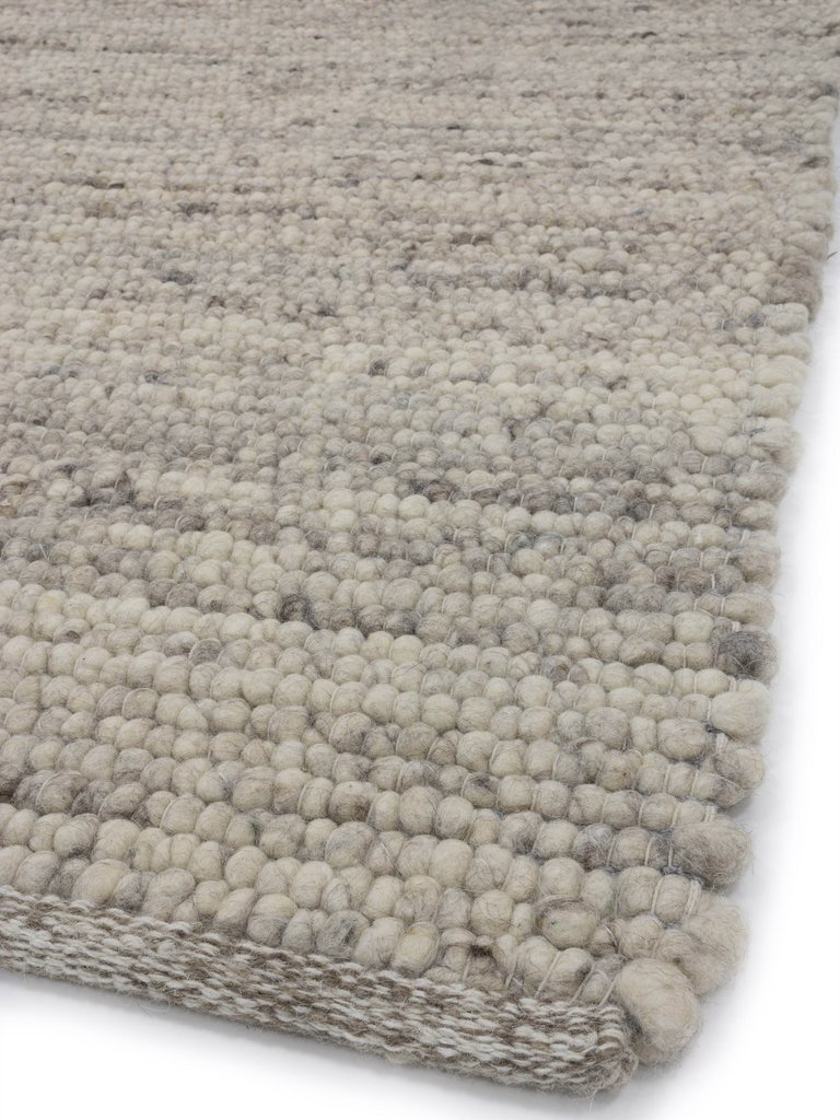 Vloerkleed Sten brown Ø200 cm