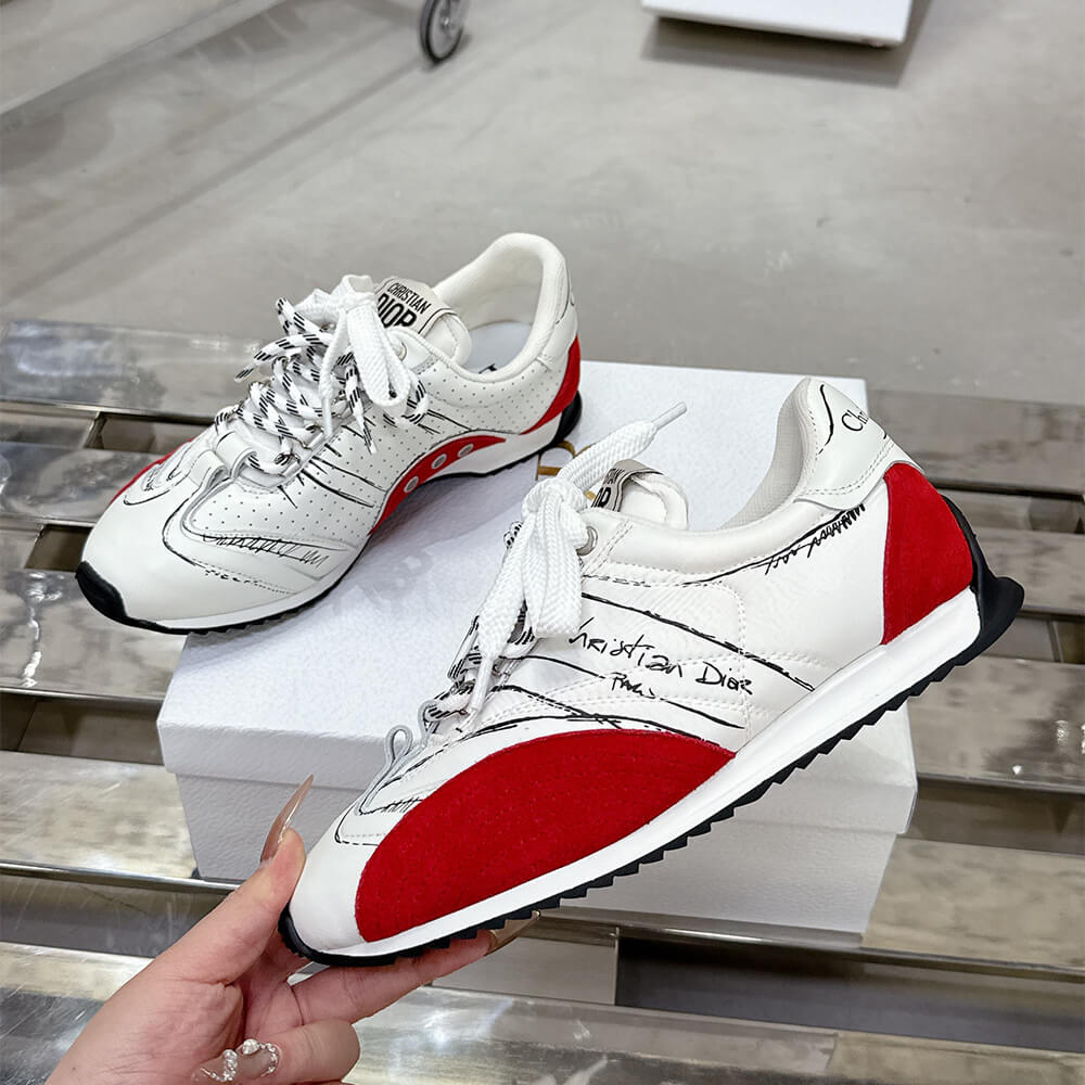 DIOR  D-Sketch Sneaker - Top Club