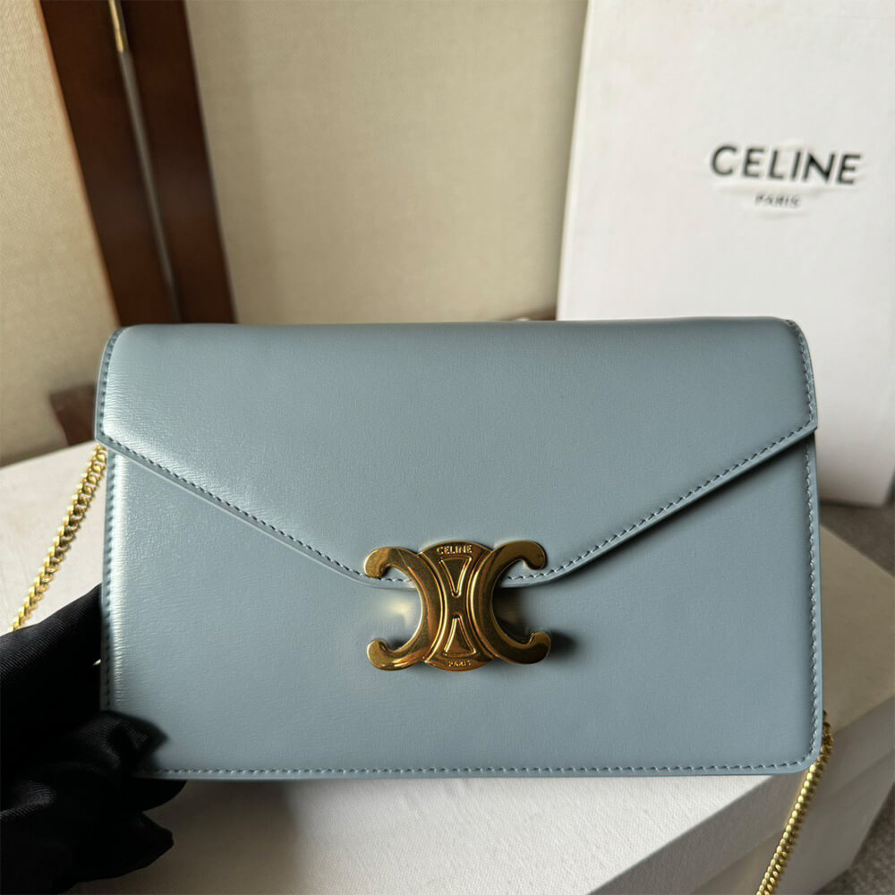 WALLET ON CHAIN MARGO in Shiny calfskin(HIGH-END GRADE) - Top Club