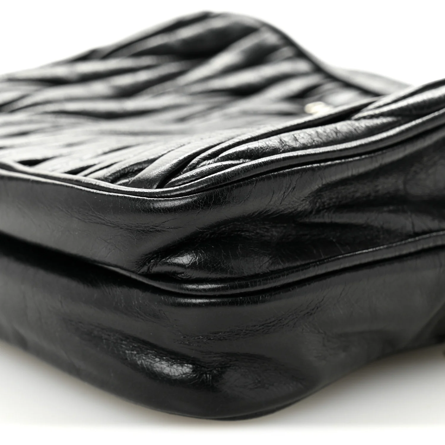 Nappa Matelasse Crossbody Black - Top Club