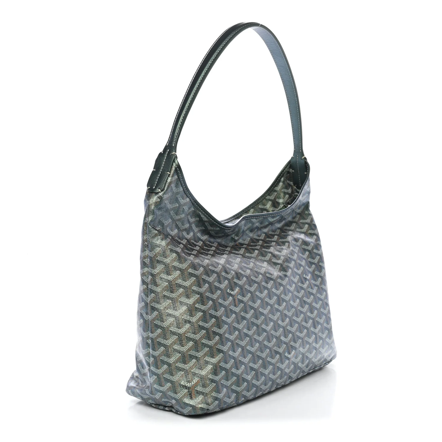 Iridescent Goyardine Boheme Hobo Pearly Green - Top Club