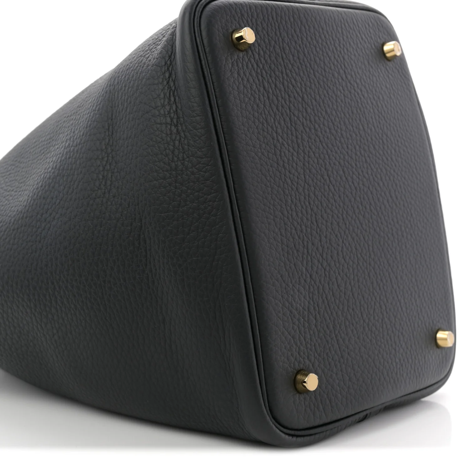 Taurillon Clemence Picotin Lock 22 MM Black - Top Club