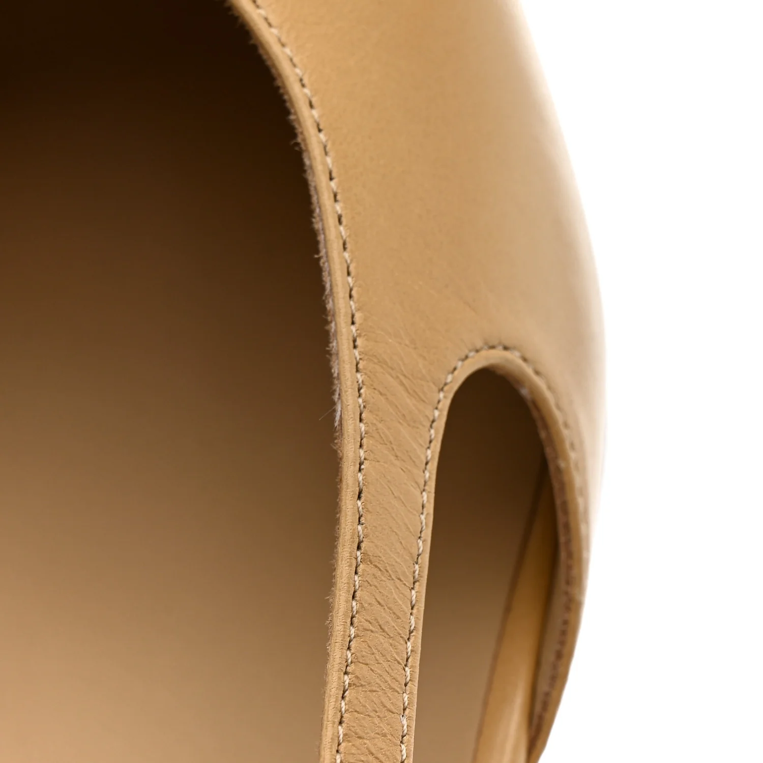 Goatskin Grosgrain Cap Toe CC Slingback Pumps 41 Beige Black - Top Club
