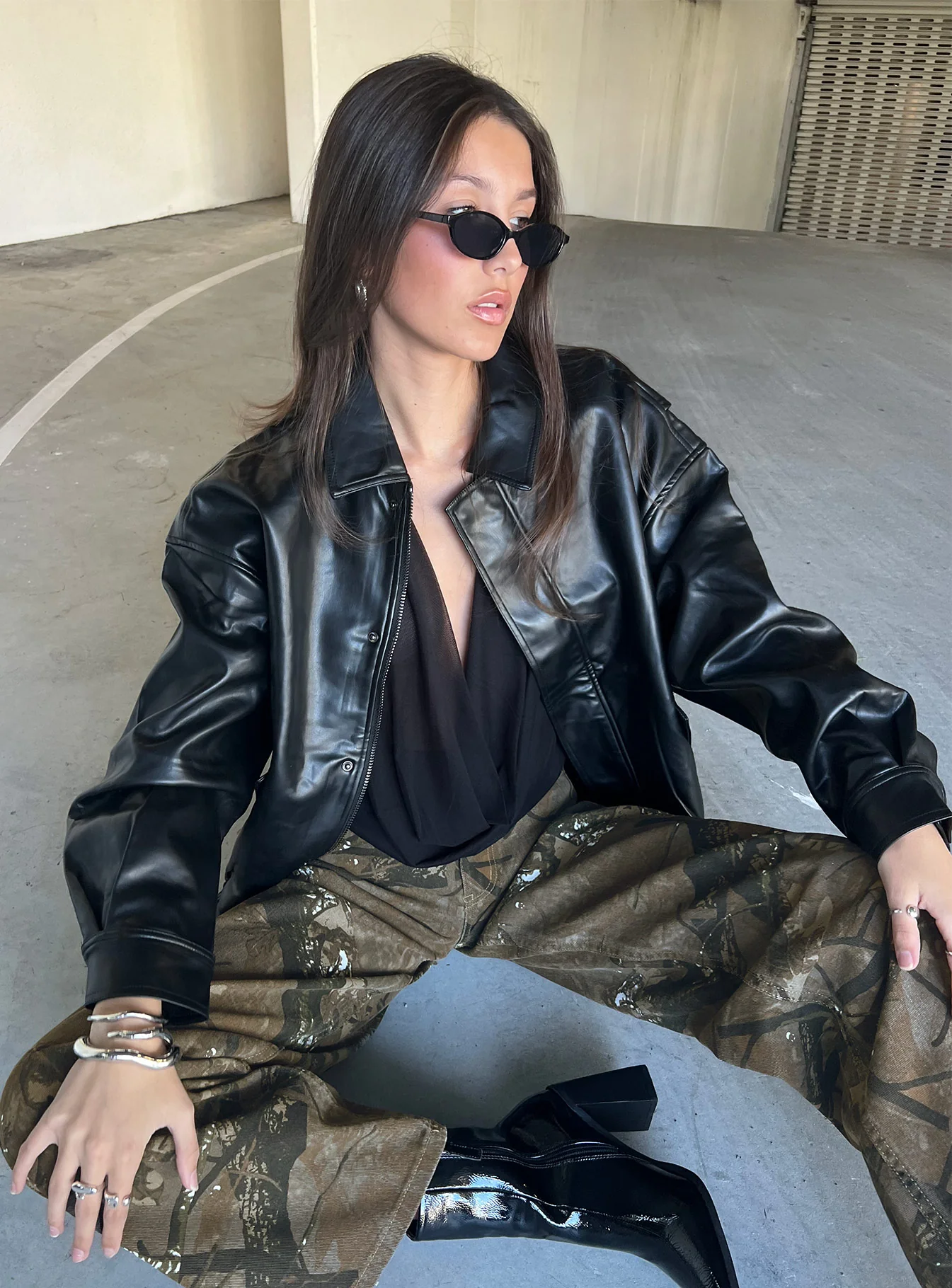 Kenny Bomber Jet Black