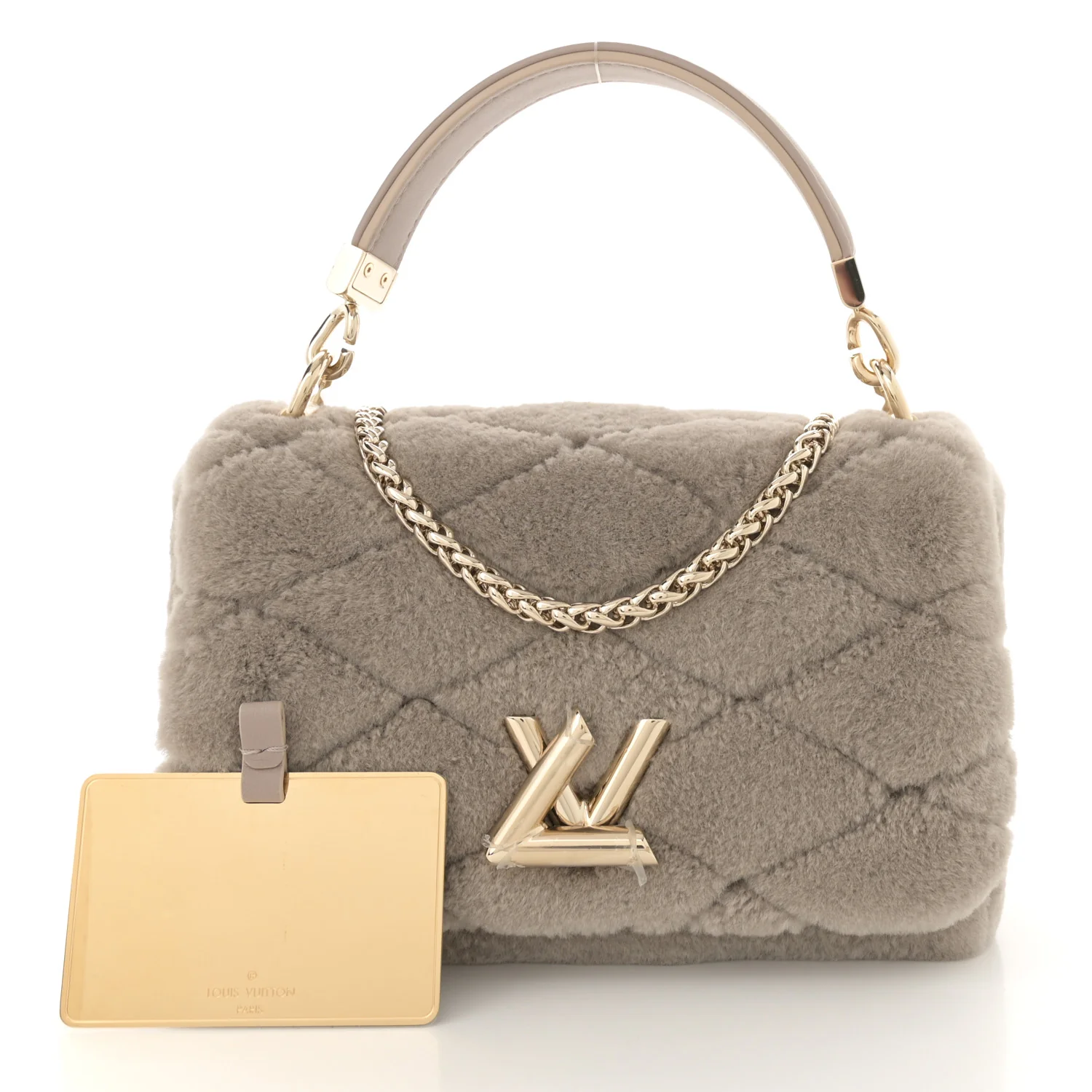 Shearling Malletage Top Handle GO-14 PM Grey - Top Club