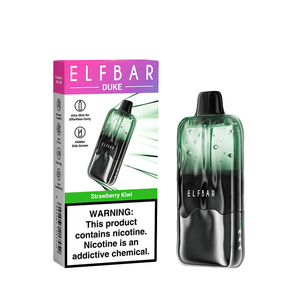 ELFBAR DUKE Rechargeable Disposable Vape (All Flavours)