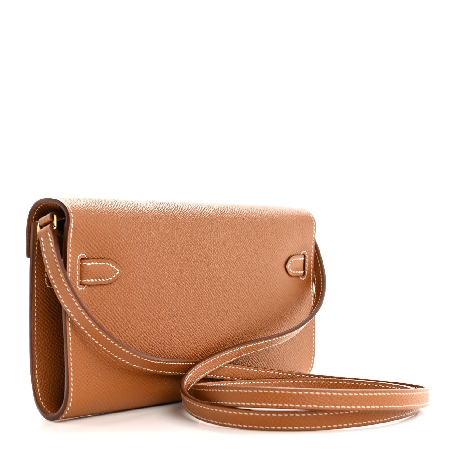 Epsom Kelly Wallet To Go Gold - Top Club