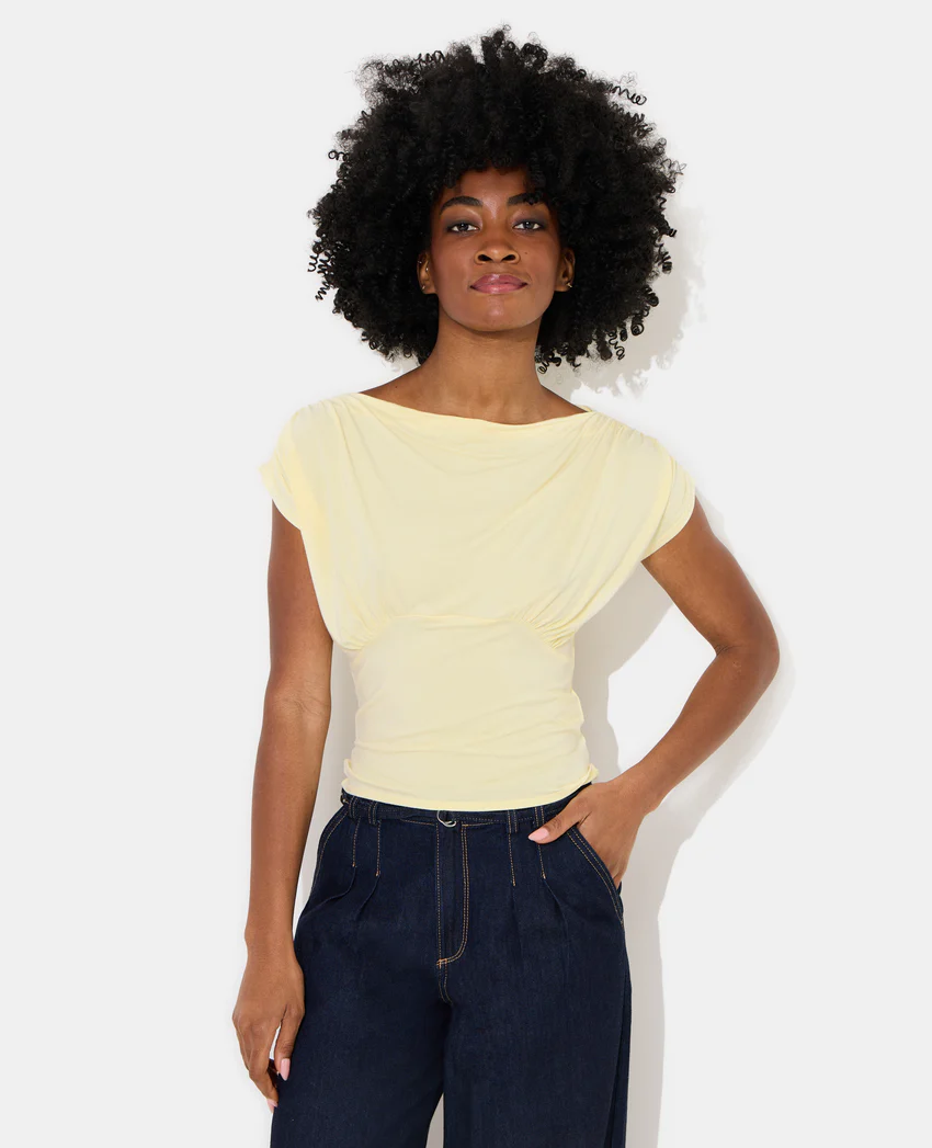 Pimkie Top fluide avec drapé