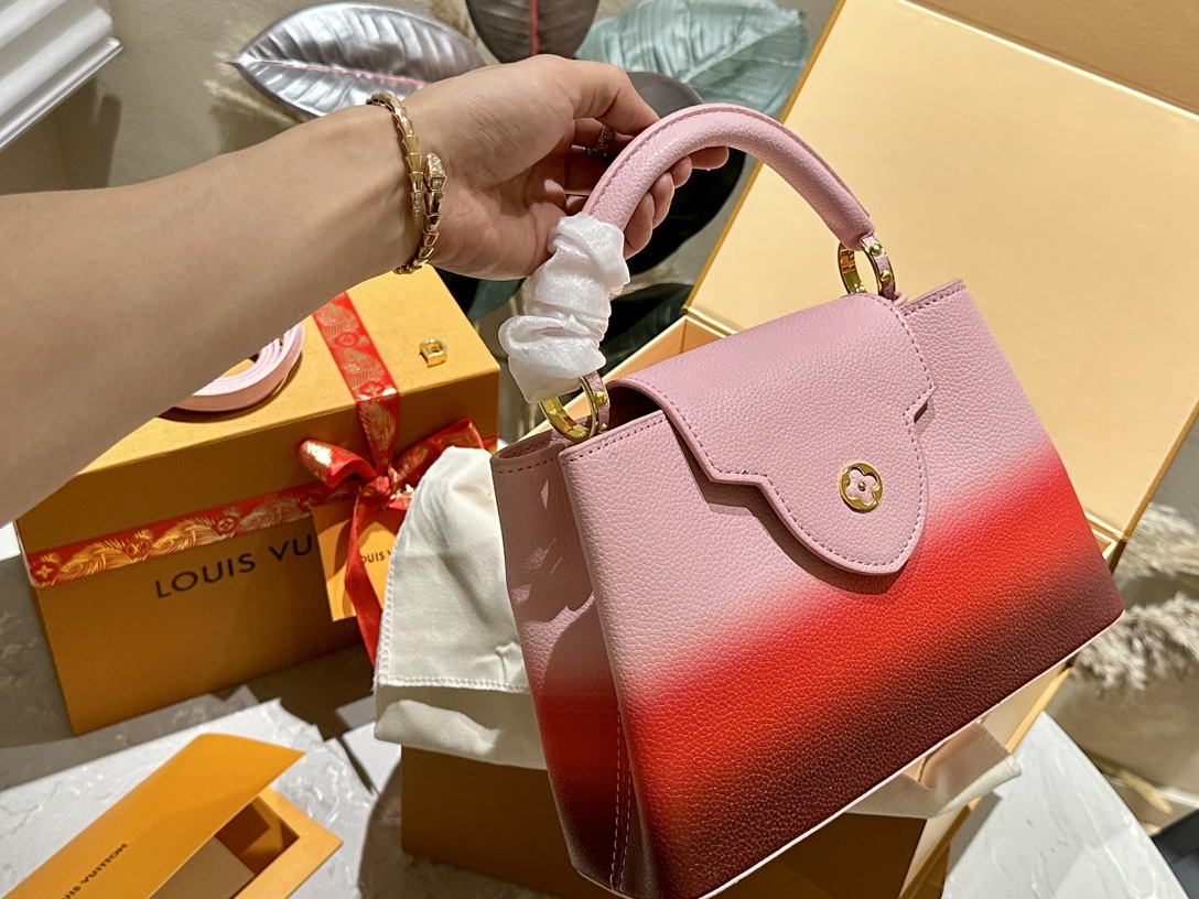 Louis new arrival Capucines bag size: 27cm - Top Club