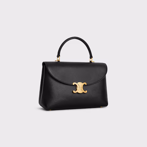 MEDIUM NINO BAG IN SUPPLE GRAINED CALFSKIN - Top Club