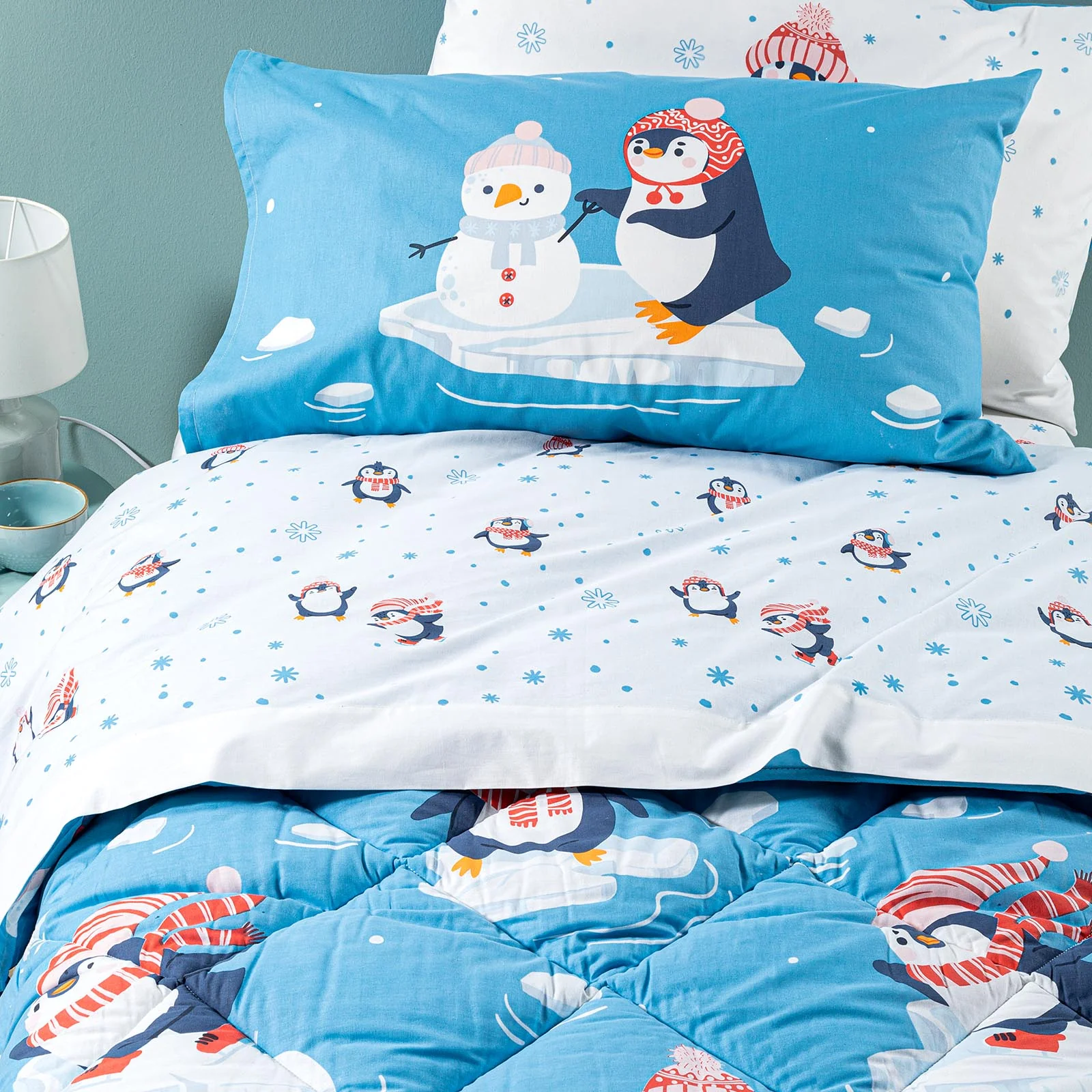 Complete cotton sheets Single single Caleffi Kids