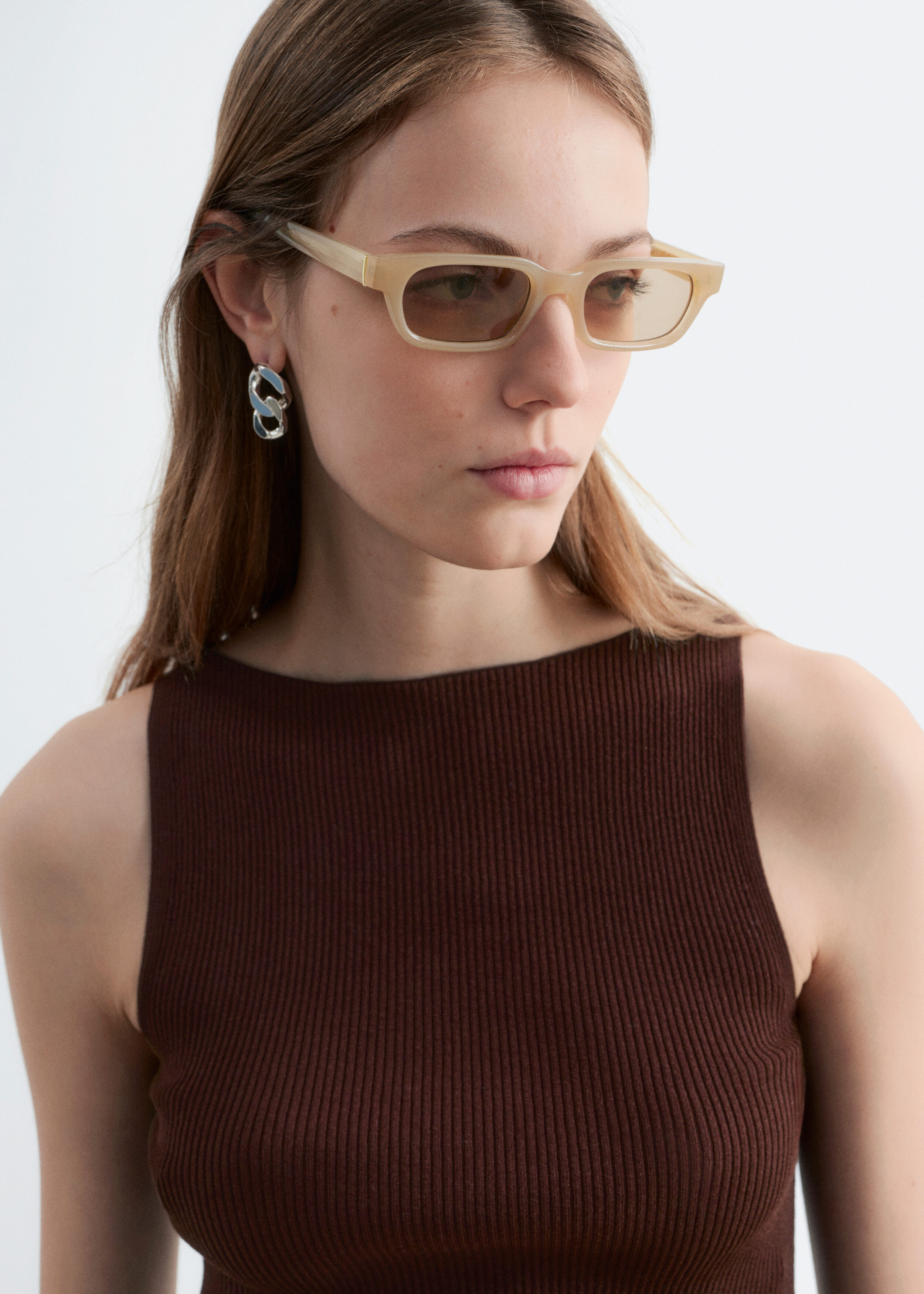 & Other Stories RIB-KNIT TANK TOP