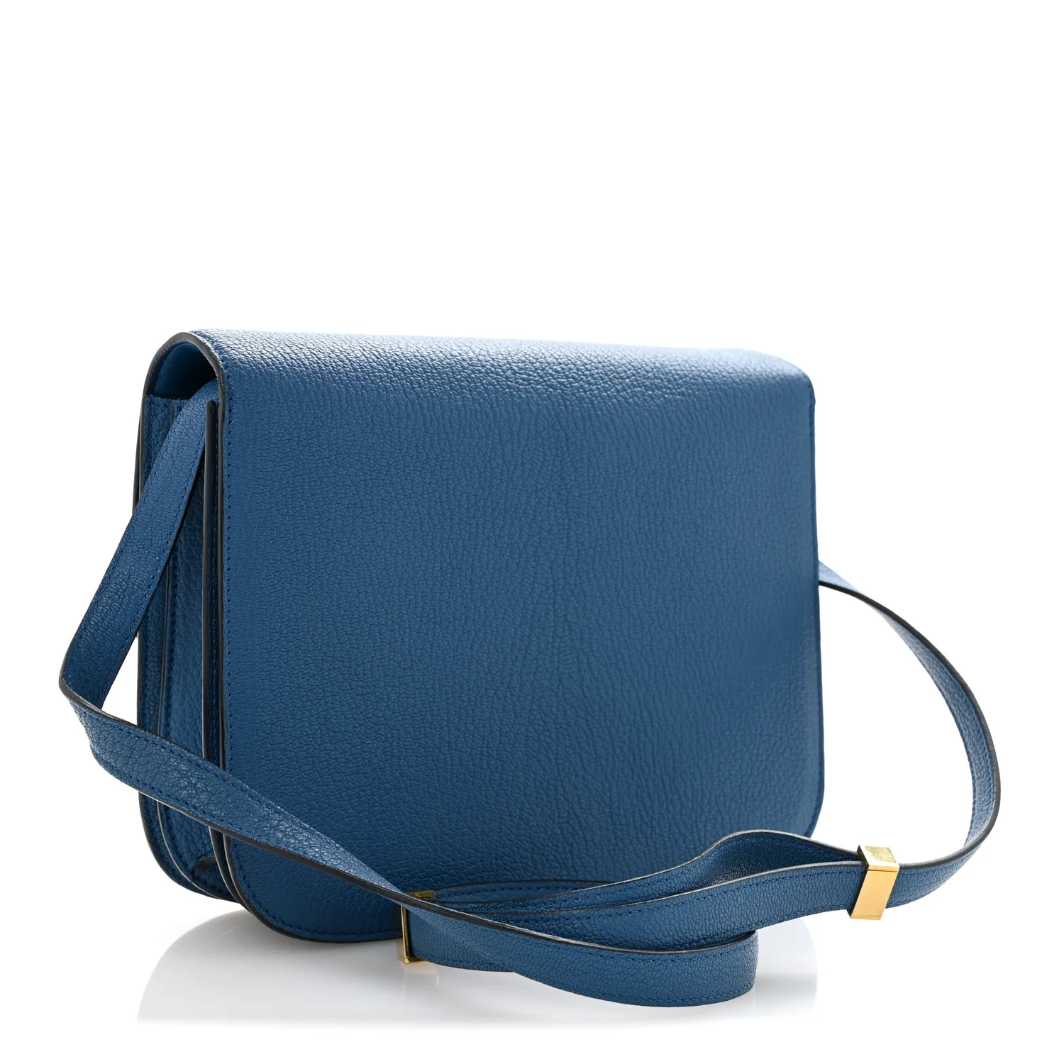 Goatskin Medium Classic Box Flap Bag Deepsea - Top Club