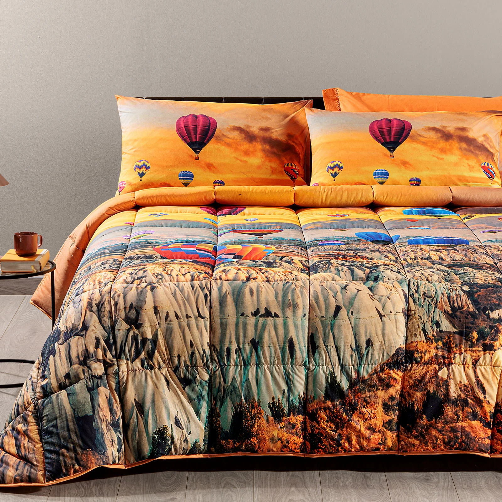 Cappadocia cotton quilt single single travel dreams