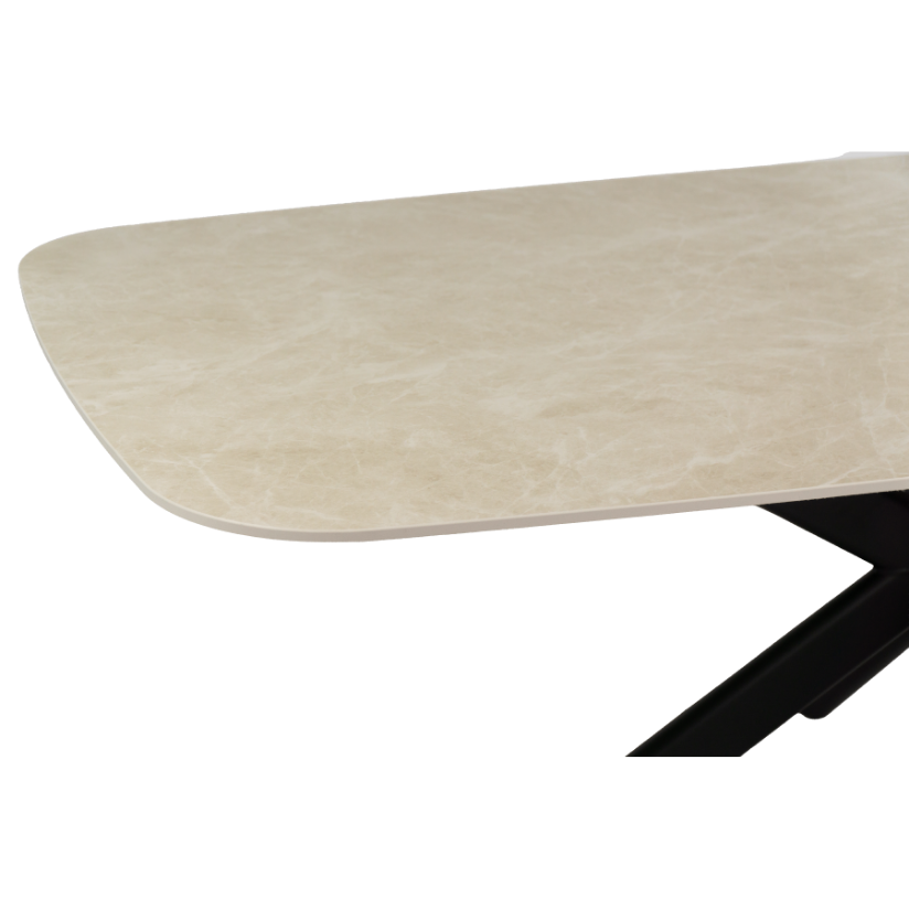 Eettafel Deens ovaal Fume 260x120 cm