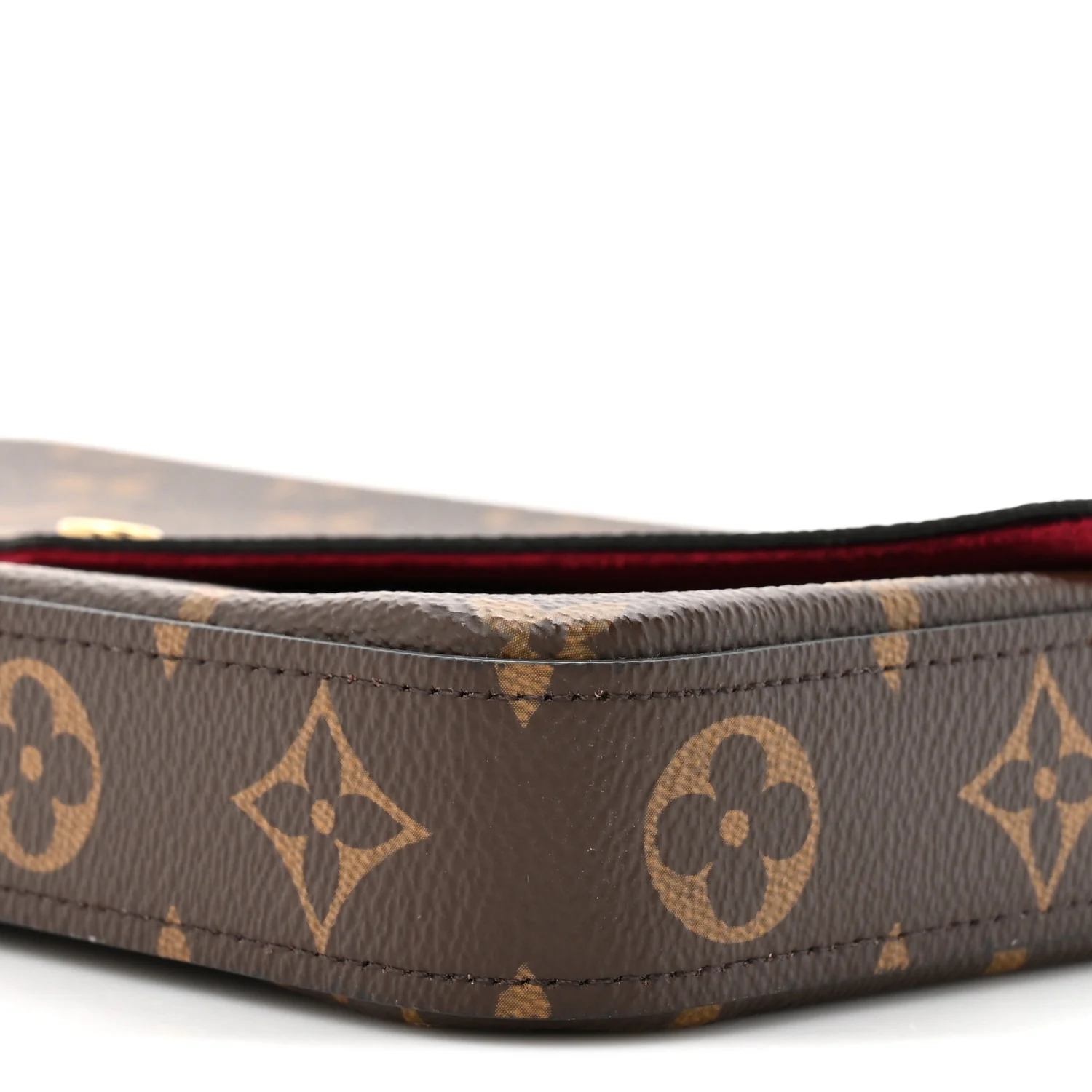 Monogram Pochette Felicie Chain Wallet Fuchsia - Top Club