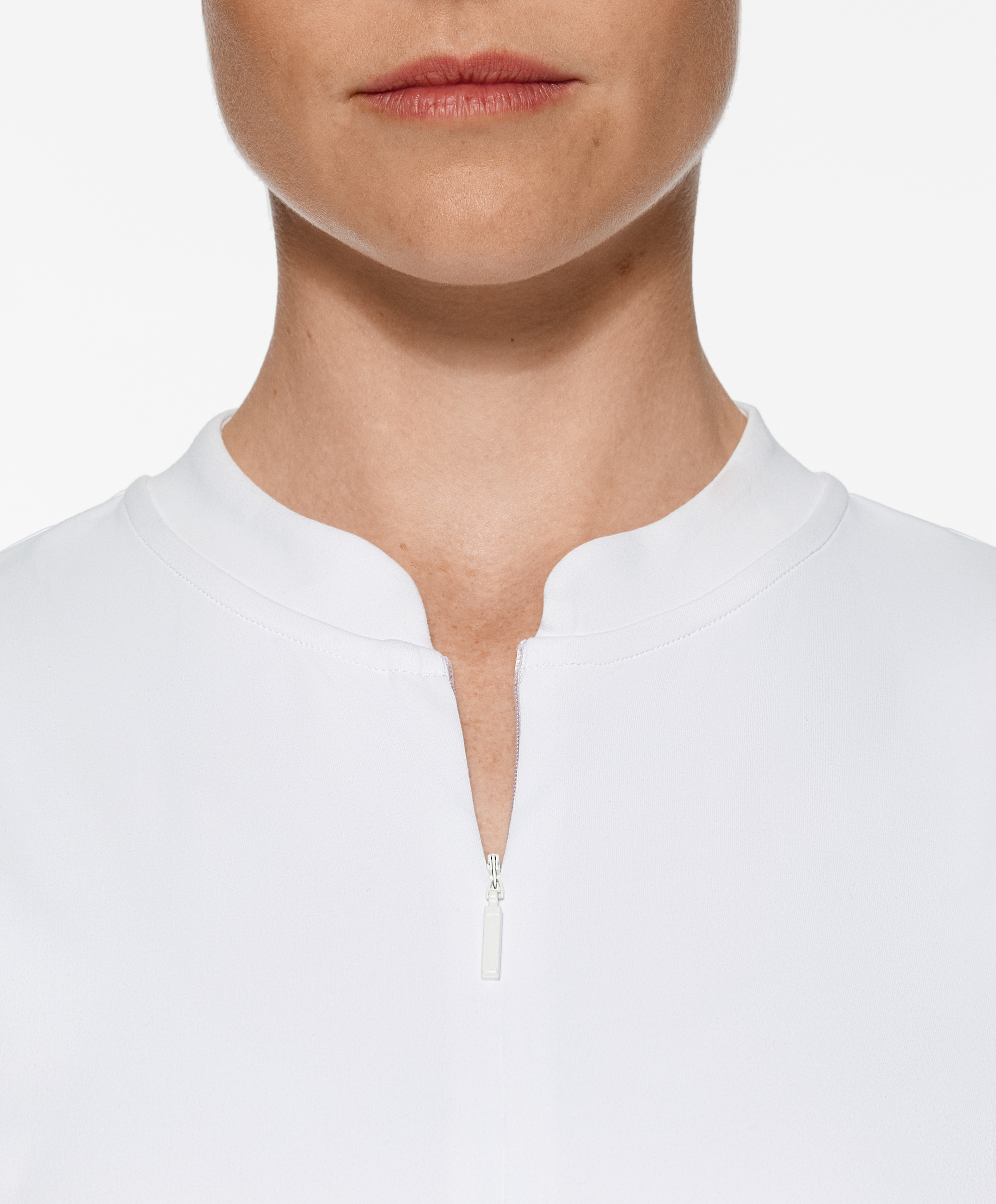 OYSHO Sleeveless zip T-shirt