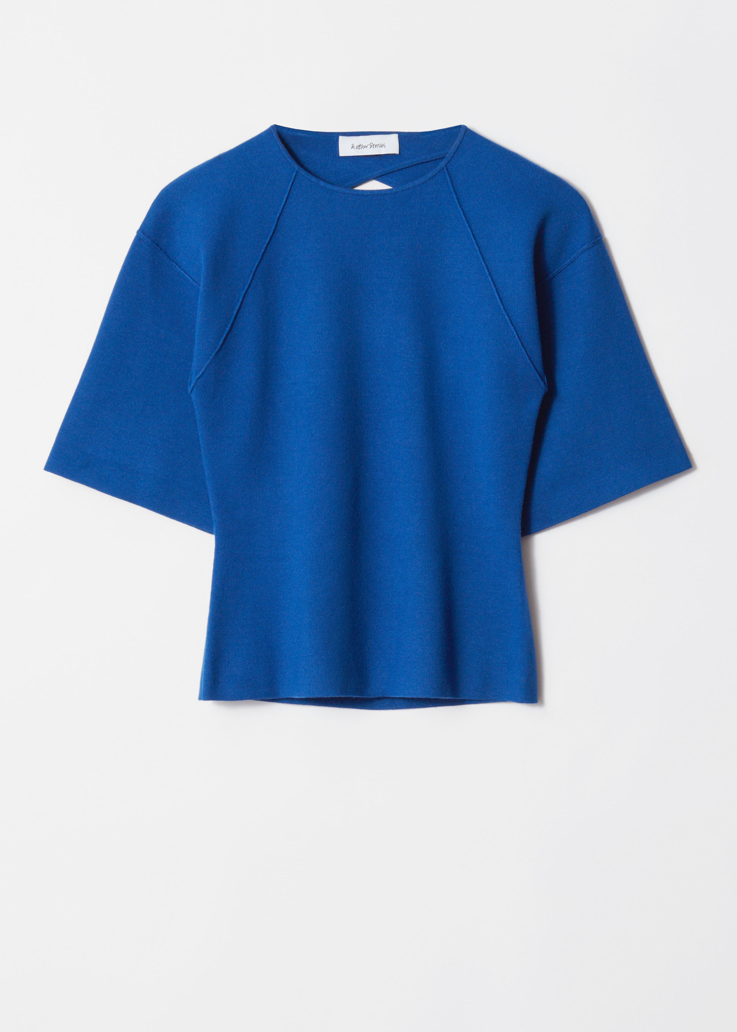 & Other Stories WIDE-SLEEVE OPEN-BACK TOP