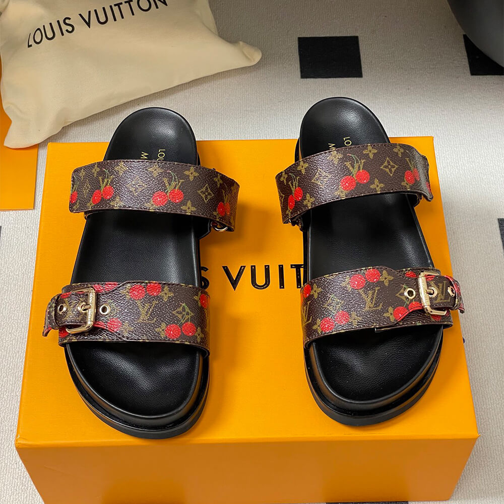 LV x TM Bom Dia Flat Comfort Mule - Top Club