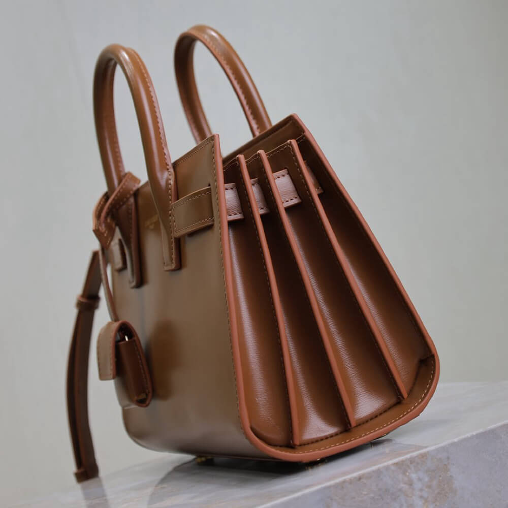 YSL SAC DE JOUR IN SMOOTH LEATHER   NANO(HIGH-END GRADE) - Top Club