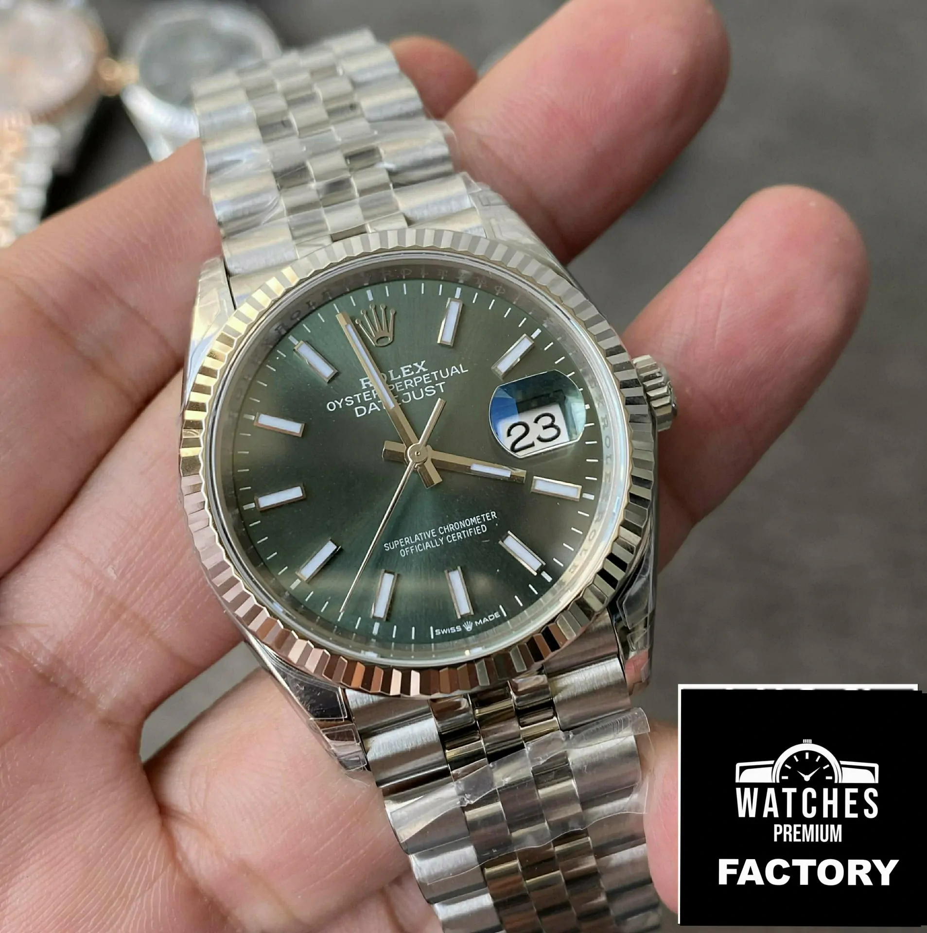 Rolex Datejust M126234-0051 36MM VS Factory Stainless Steel