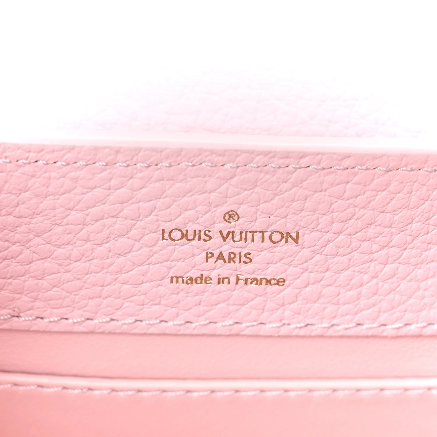 Taurillon Marble Capucines Mini Pink - Top Club