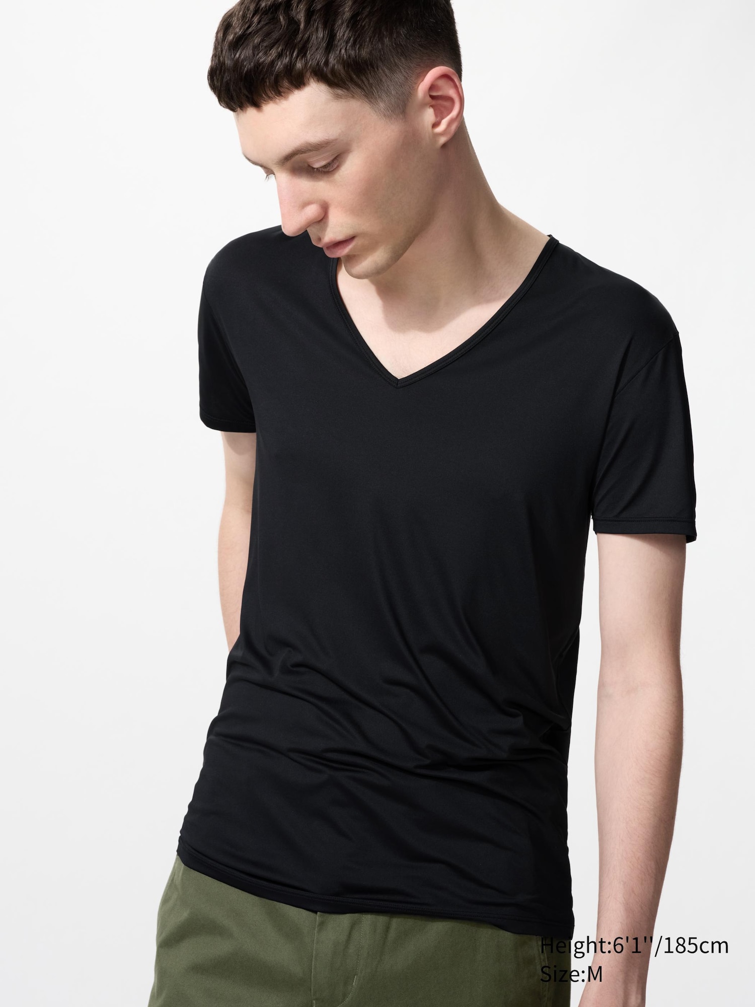 AIRism V-Neck T-Shirt