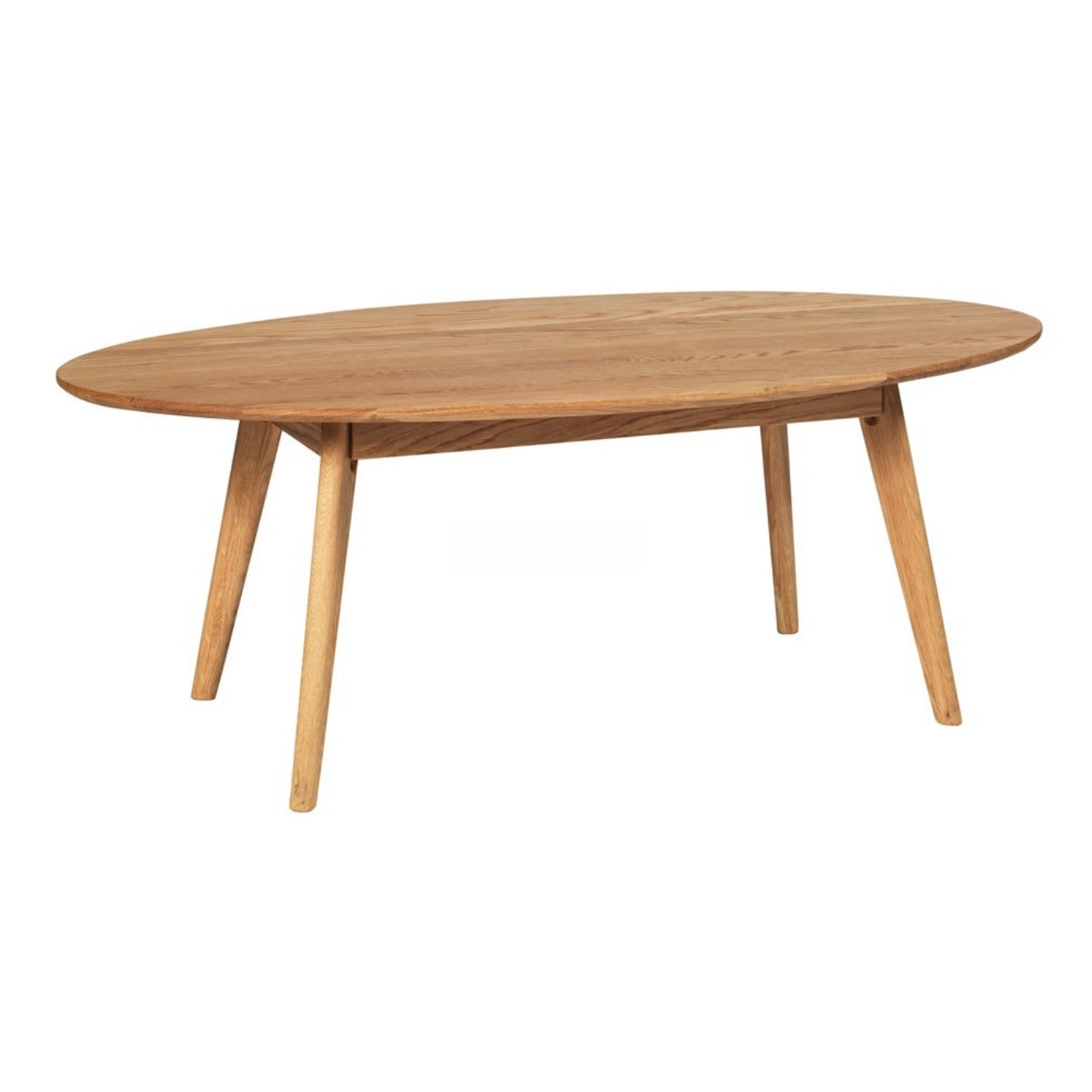 Ovale salontafel Yumi Naturel