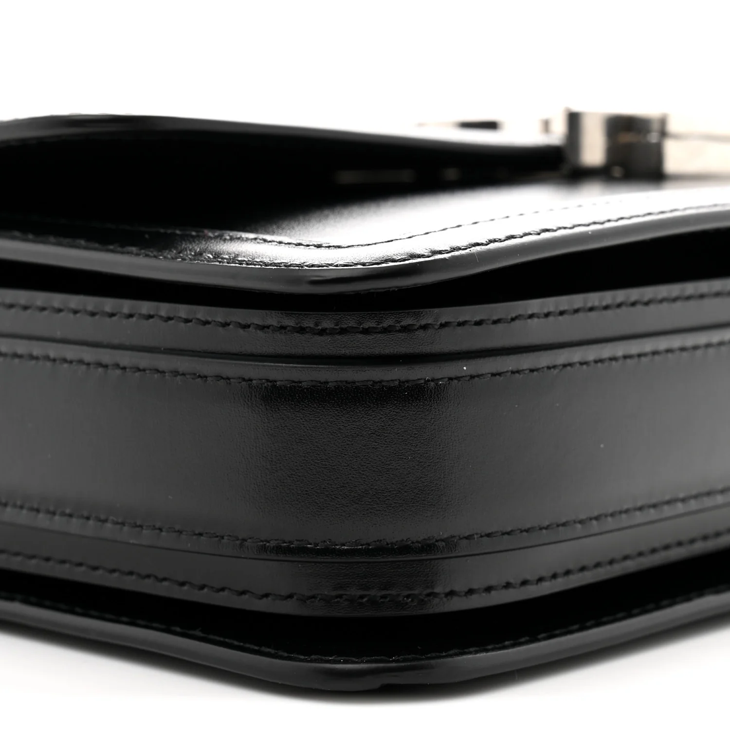 Box Calfskin Monogram Medium Solferino Satchel Black - Top Club
