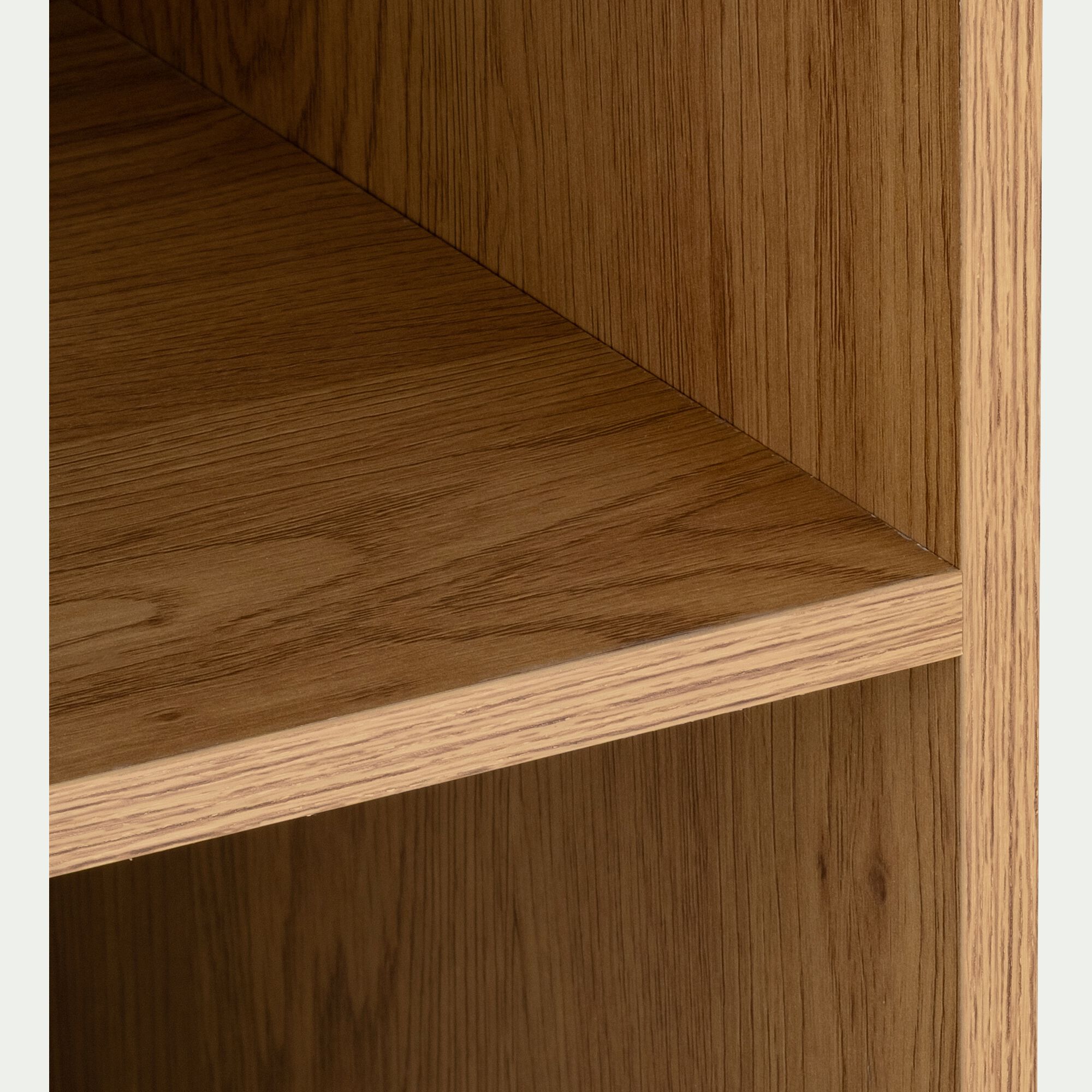CAZ - Etagère 2 cases en bois - bois clair